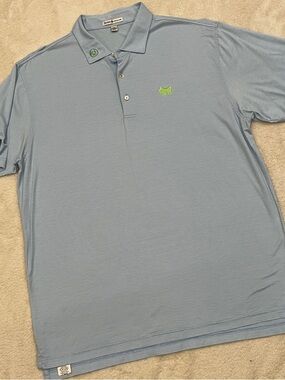 VTG Scotty Cameron X Peter Millar Polo Golf Shirt Circle T Scotty Dog Cotton XL